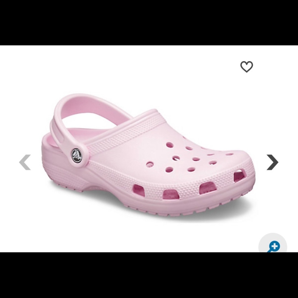 Light Pink Crocs